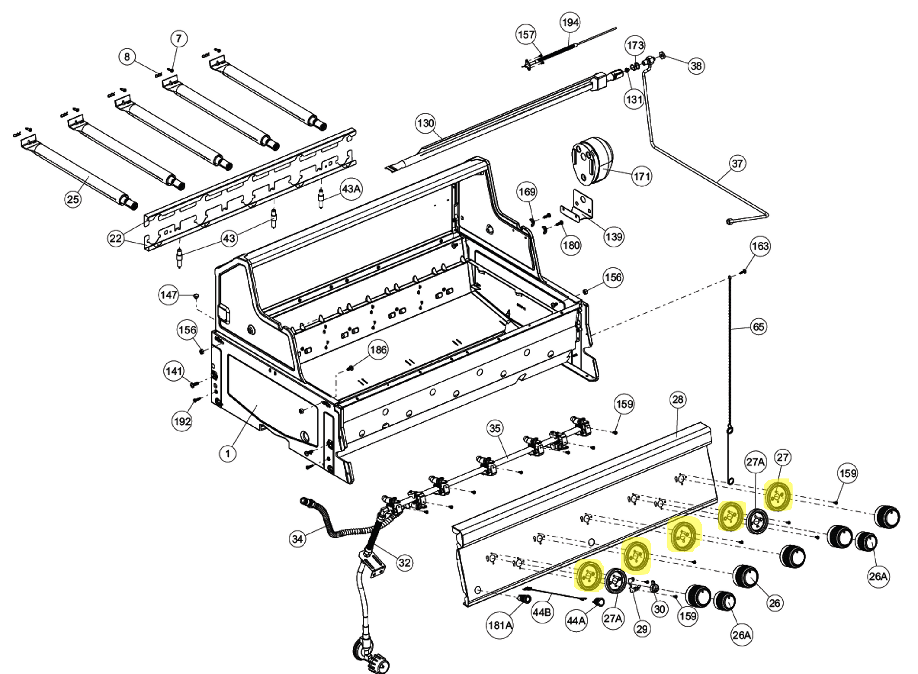 Broil King Bedienknopfblende Edelstahl BARON | IMPERIAL | PORTACHEF | REGAL