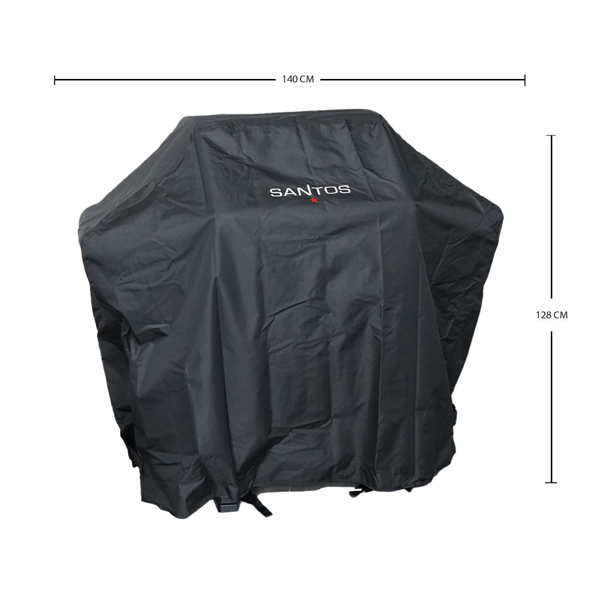 SANTOS Grill Abdeckhaube | PU-beschichtet | 140 x 65 x 128 cm