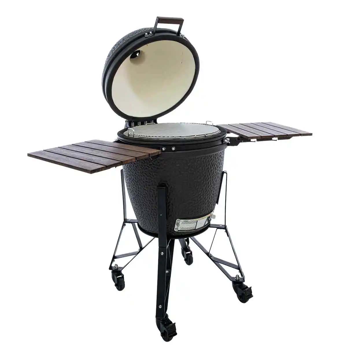 The Bastard Urban Large Keramikgrill Complete | Starter Kit geöffnet